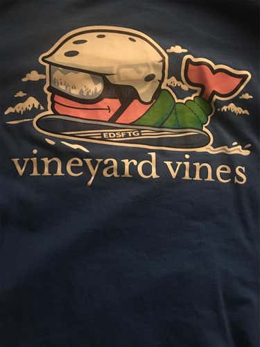 Blue Vineyard Vines “EDSFTG” Longsleeve (Boys LG)