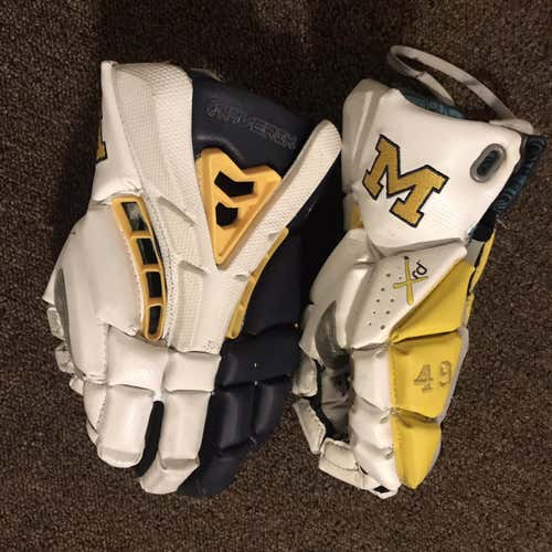 Michigan Team Issued Maverik Lacrosse Gloves