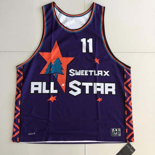 Purple Men's Extra Large  Sweetlax All Star Jersey Adult