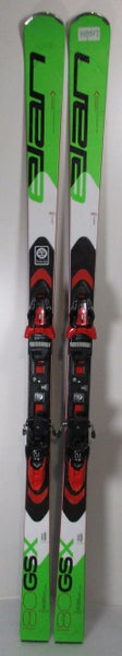 Elan GSX 180cm Racing Skis with Elan 12 ELX Bindings (19DS17)