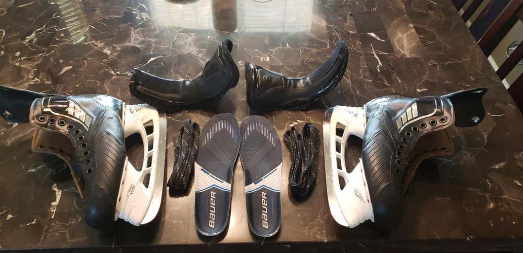 True VH Pro Custom Hockey Skates Senior Pro Stock Size 9, VERY NICE