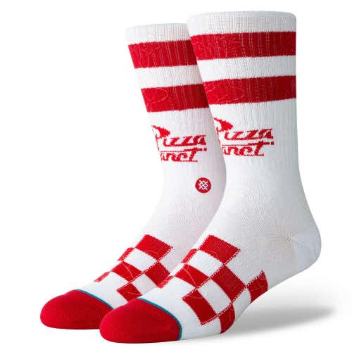 Stance Socks x Disney Toy Story 4 Pizza Planet Large Men's 9-12 Glow In The Dark