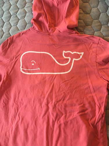 Vineyard Vines, Salmon “Hooded” Longsleeve (Boys medium)