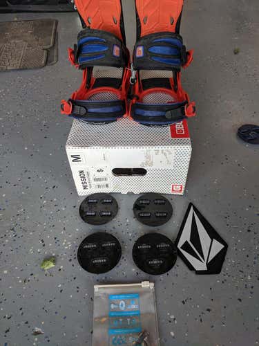 Men's Burton  General Lee Mission Snowboard Bindings Medium