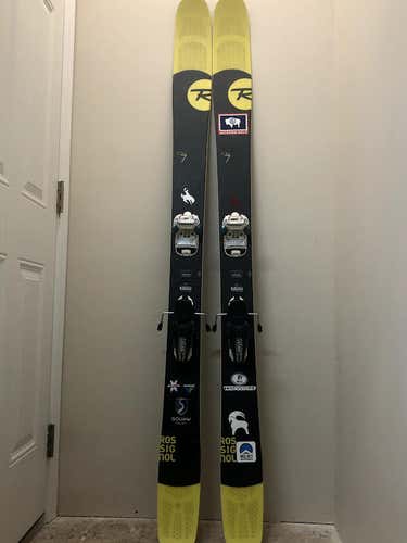 Rossignol Soul7 Powder Skis w/Rocker, Marker Jester Bindings, 180cm, 136-106-126