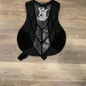 Black  One Size Fits All King Chest Protector