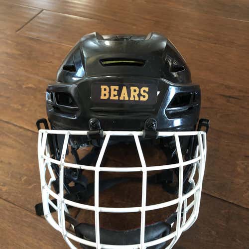 Black - Senior Small CCM Tacks 310 Helmet & Med Cage