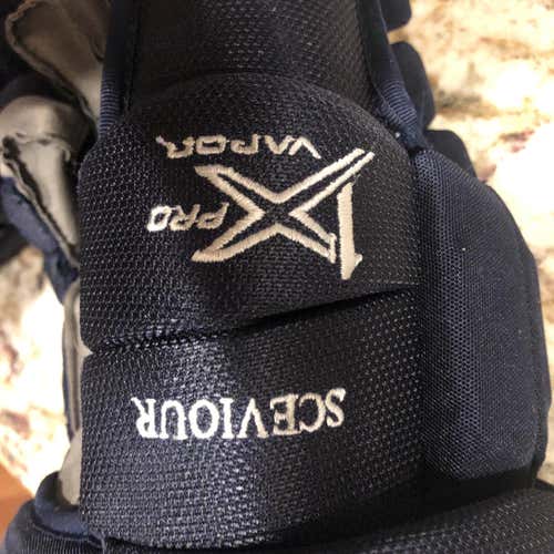 Florida Panthers C.Sceviour Bauer Pro Stock 1X Pro Gloves, Game Used Excellent Condition No Rips