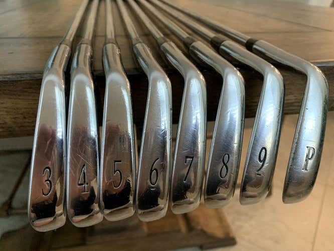 Mizuno MP 33 irons 3-pw used Right  Stiff Flex