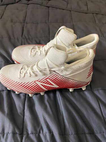 Red New Balance Freeze 2.0 Cleats 11.5 (Women's 12.5)