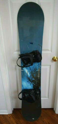 K2 NEMESIS WIDE SNOWBOARD SIZE 1163 CM WITH RIDE LARGE BINDINGS