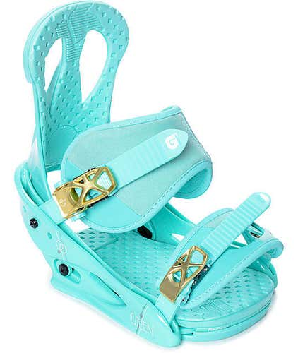 New Women's Medium Burton Citizen Snowboard Bindings