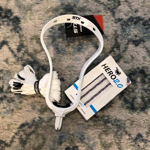 White New FOGO Duel 2 Head With Mesh And Strings