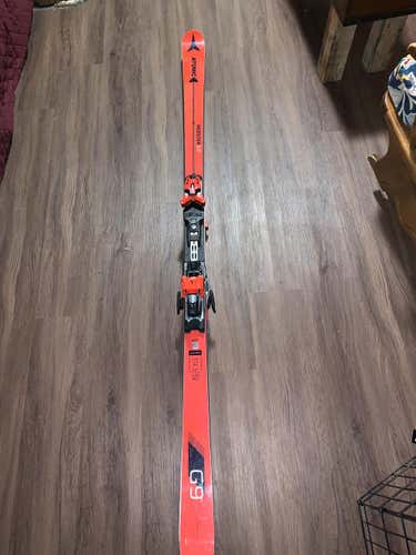 Atomic Racing Redster FIS GS Skis With Bindings Max Din 16