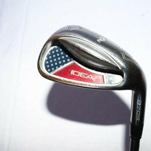 9 Iron Adams Idea Rh 35" Graphite Womens Silver Dritac Grip
