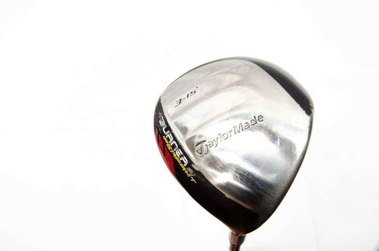 3/15 WOOD TAYLORMADE BURNER RH 43" GRAPHITE STIFF SILVER MENS NEW GRIP
