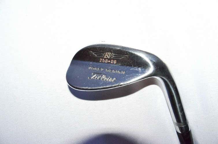 58 DEGREE WEDGE TITLEIST BV 258.08 VOKEY RH 35.5" STEEL STIFF GOLF PRIDE GRIP