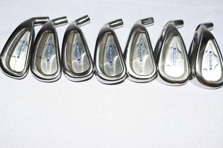 IRON HEAD SET 3-9 CALLAWAY STEEL HEAD RIGHT HANDED SILVER