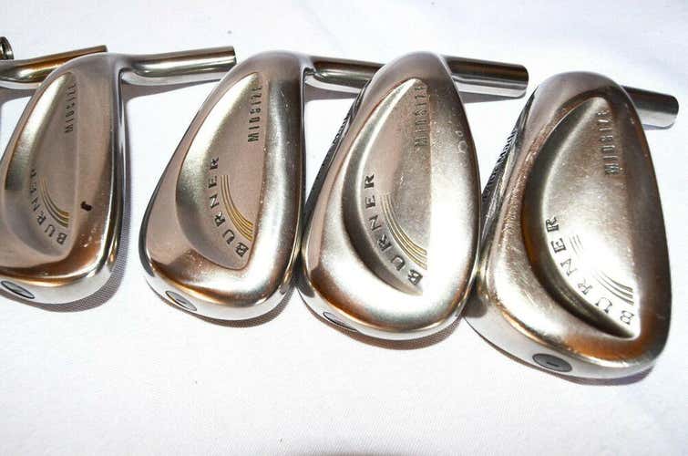 IRON HEAD SET TAYLORMADE BURNER MIDSIZE RH GOOD CONDITION