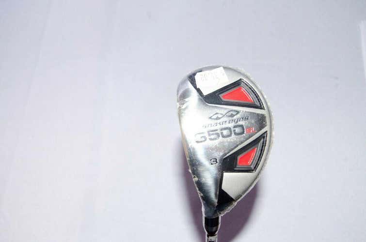 3 HYBRID SNAKE EYES 3500 SL LH 39.5" GRAPHITE REGULAR SILVER NEW GRIP