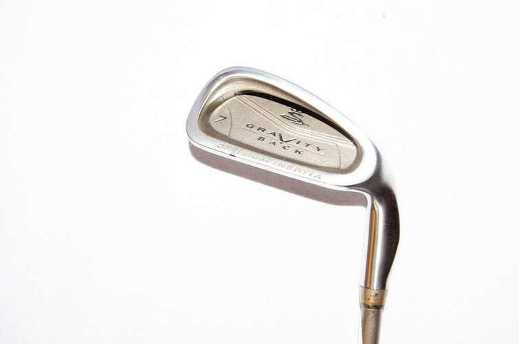 7 IRON COBRA GRAVITY BACK RH 35.5" GRAPHITE SILVER LADIES NEW GRIP