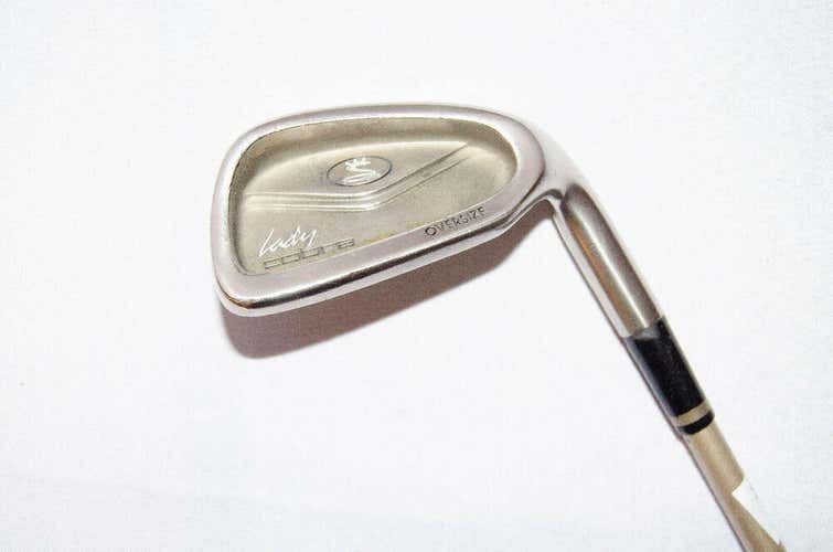 PITCHING WEDGE LADY COBRA OVERSIZE RH 35" GRAPHITE LADIES SILVER NEW GRIP