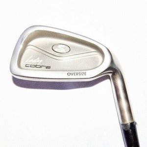 4 Iron Cobra Lady Cobra O-size Rh 37.5" Graphite Ladies Silver New Grip