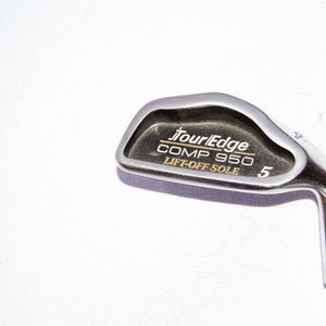 5 Iron Tour Edge Comp 950 Rh 37.5" Steel Silver Stiff New Grip