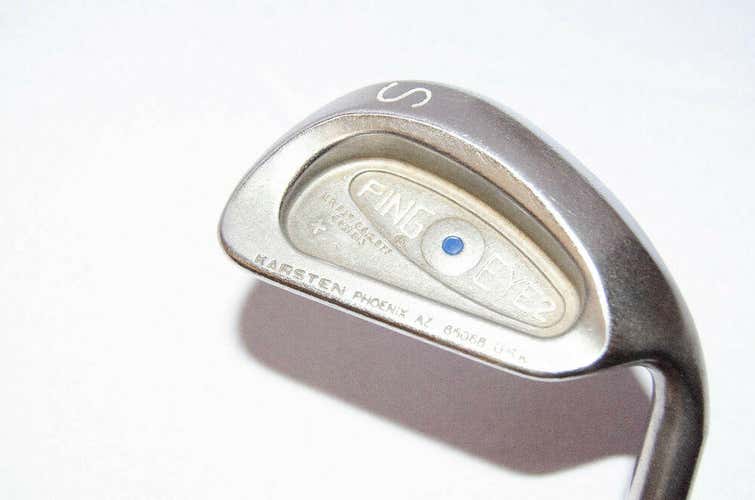 SAND WEDGE PING KARSTEN EYE 2 RH 35.5" STEEL STIFF SILVER NEW GRIP