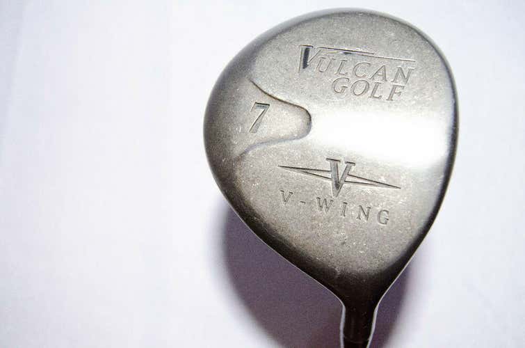 7 Fairway Wood Vulcan Golf V-wing Rh 42.5" Graphite Ladies Lamkin Grip