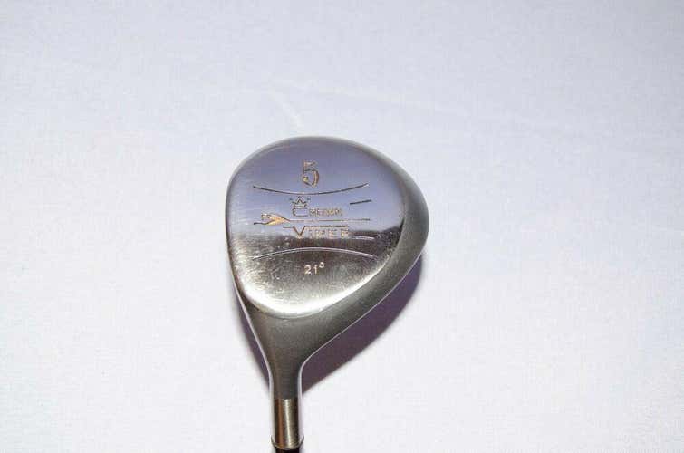 5 WOOD 21 DEGREE CROWN VIPER LH 39.25" STEEL LADIES NEW GRIP