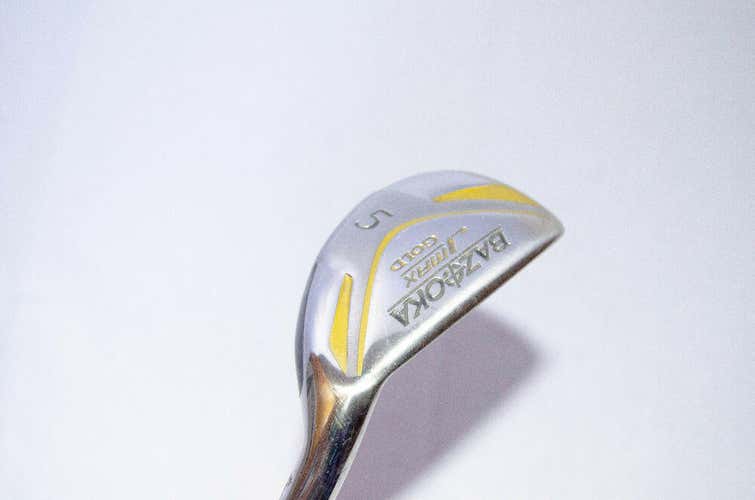 27 DEGREE 5 HYBRID TOUR EDGE BAZOOKA JMAX GOLD RH 38.25" GRAPHITE LADIES NEWGRIP