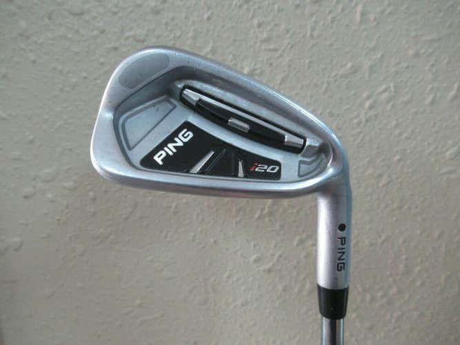 PING i20 IRON SET 4 - PW GW BLACK DOT FACTORY CFS STEEL REGULAR FLEX NEW GRIPS