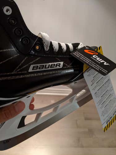 New Bauer Supreme S190 Hockey Skates Senior Pro Stock Size 8
