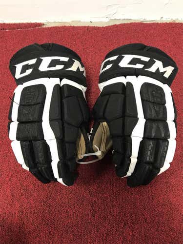Omaha Lancers CCM U+12 Gloves Size 15 Pro Stick Item#OHMGU12
