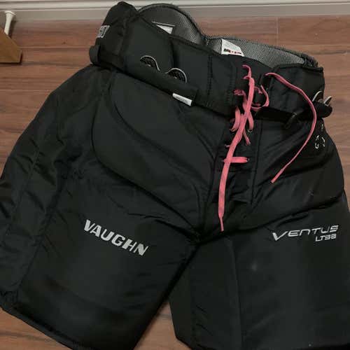 Black  Large Ventus LT98 Hockey Goalie Pants Senior