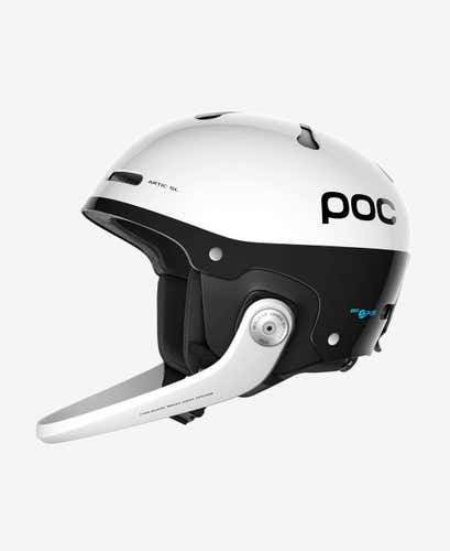 New White Unisex Extra Small / Small POC Helmet Artic SL Spin (NO CHINGUARD)