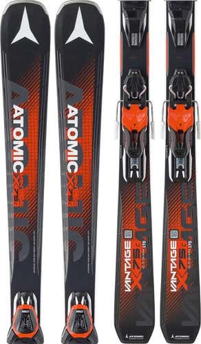 New Atomic Vantage X 75 C Skis | Size: 163 | Atomic LIthium bindings