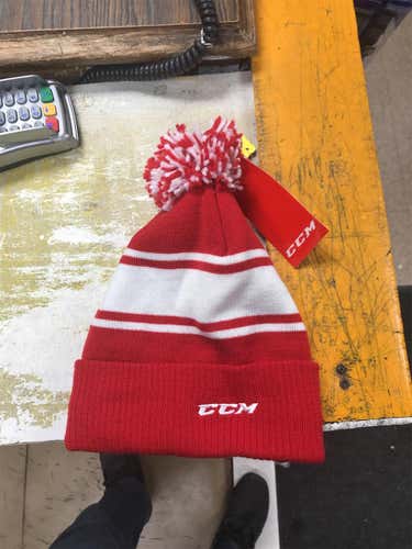 Red New One Size Fits All CCM Hat