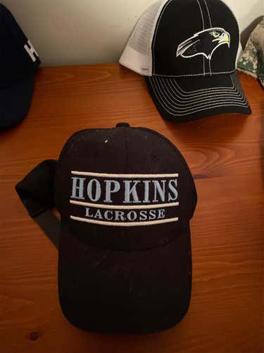 Hopkins Lacrosse Hat (Black