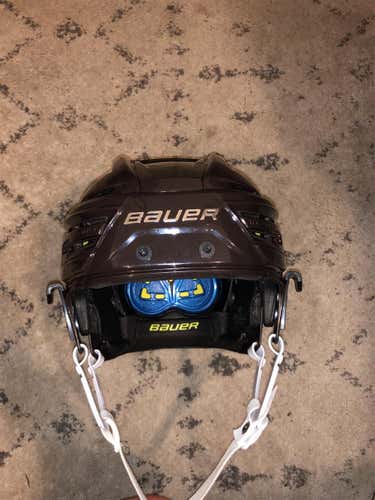 Brown New Medium Re-Akt 150 Helmet Pro Stock