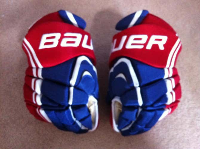 New Bauer Vapor APX Pro Gloves Senior Pro Stock 13" FRANCIS B0UILLON