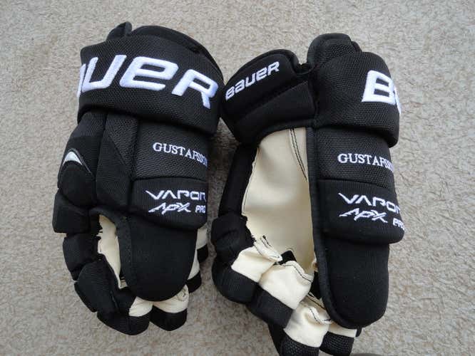 New Bauer Vapor APX Pro Gloves Senior Pro Stock 14" ERIK GUSTAFSSON