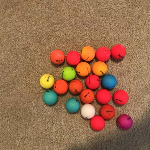 22 Used Volvik Golf Balls