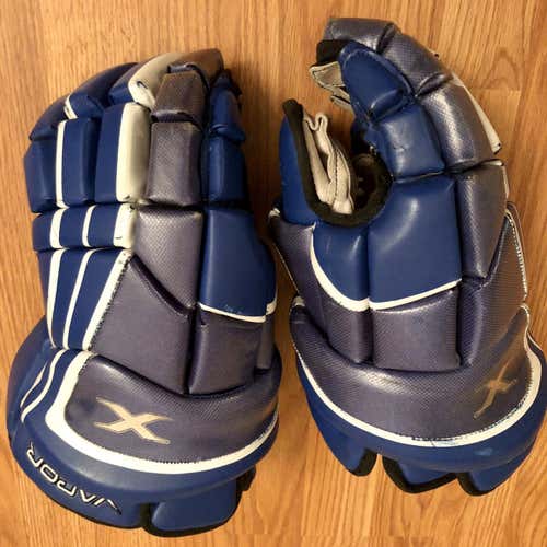 Blue  Vapor X Gloves Senior
