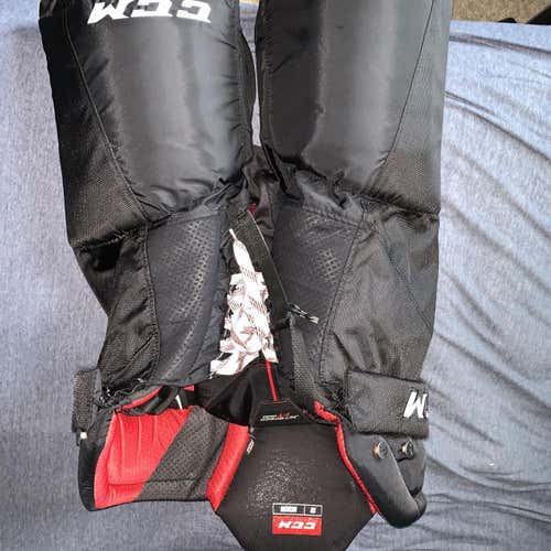 Black  Medium JetSpeed FT390 Hockey Pants Senior
