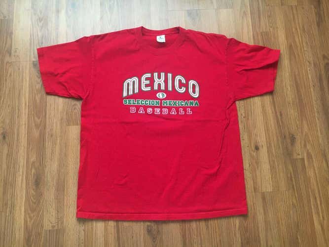 Team Mexico Baseball SUPER AWESOME Seleccion Mexicana Size XL T Shirt!