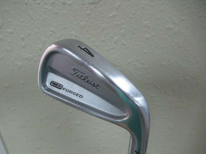 NICE TITLEIST CB 712 FORGED 4 IRON DYNAMIC GOLD SL STEEL X100 EXTRA STIFF