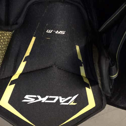 Black  Medium Super Tacks Hockey Pants Senior Pro Stock
