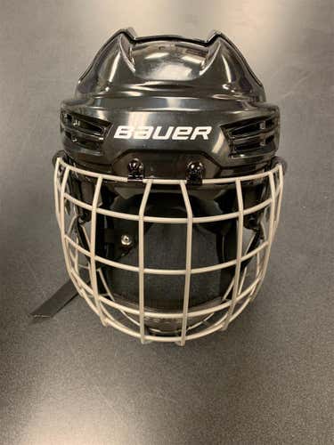 Black Bauer New Medium IMS 5.0 Helmet W/ Cage